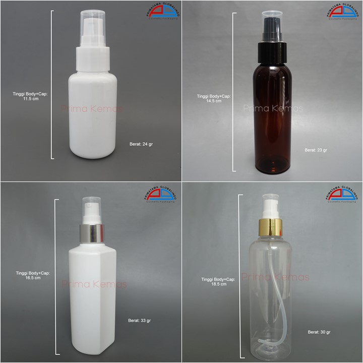 Pump treatment  tutup botol skincare, botol kosmetik